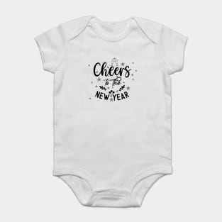 Cheers to the New year 2023 Baby Bodysuit